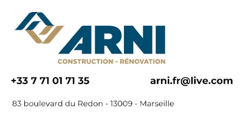 Arni | Entreprise Tous Corps D'état À Marseille, Travaux Généraux à Marseille 09