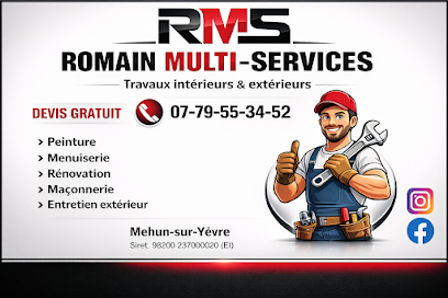 Romain Multi Services, Travaux Généraux à Mehun-sur-Yèvre