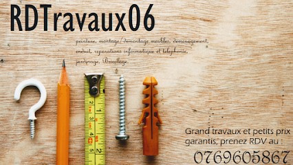 RDTravaux06, Artisan en Travaux Généraux et Rénovation à Cagnes-sur-Mer